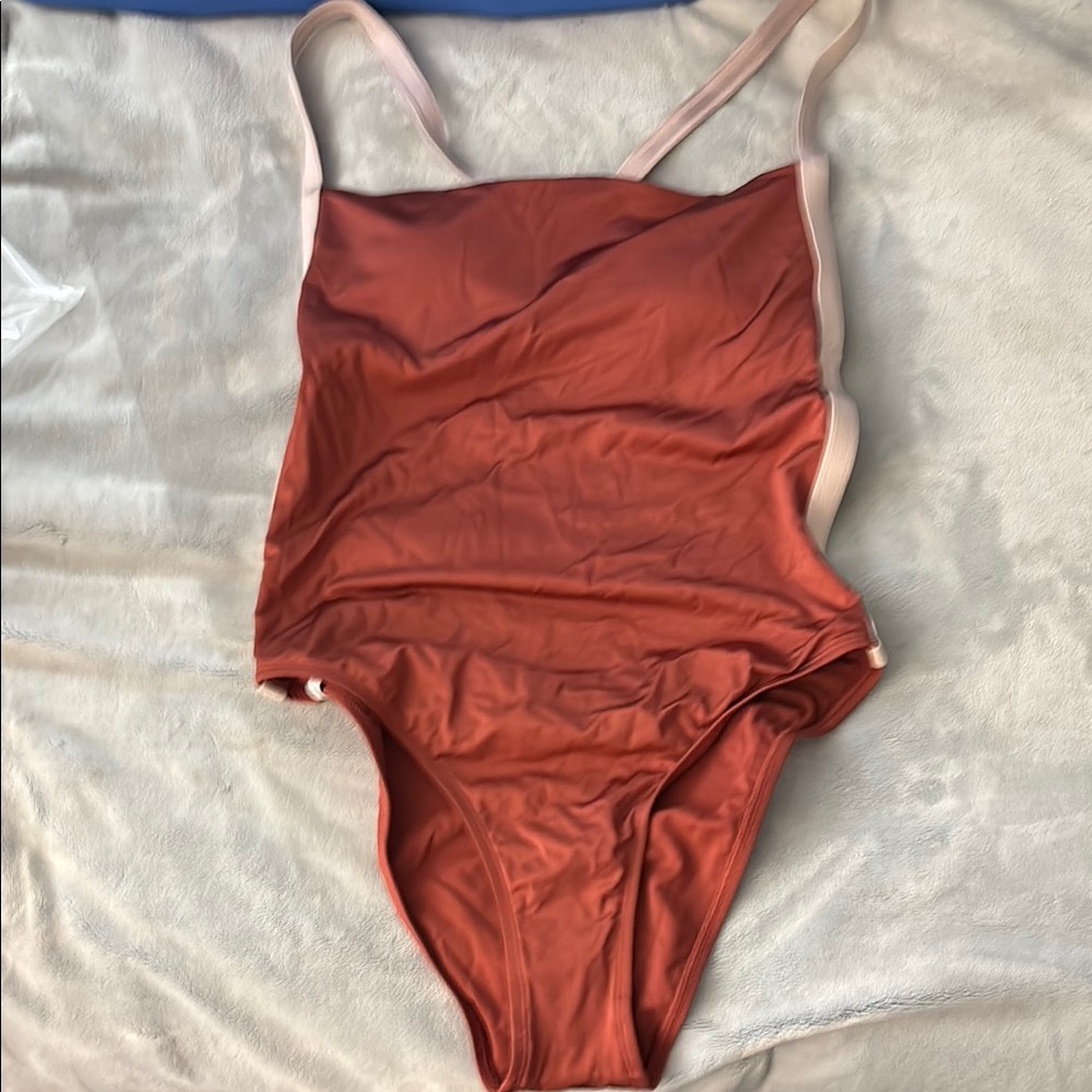 Body Glove Brown One Piece Swimsuit Classic Design